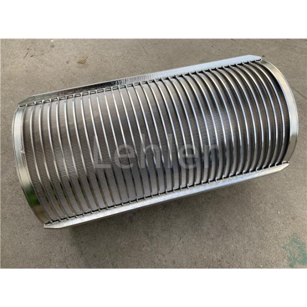 корзина экрана прессы винта слота 0.5mm 600mm SUS316L