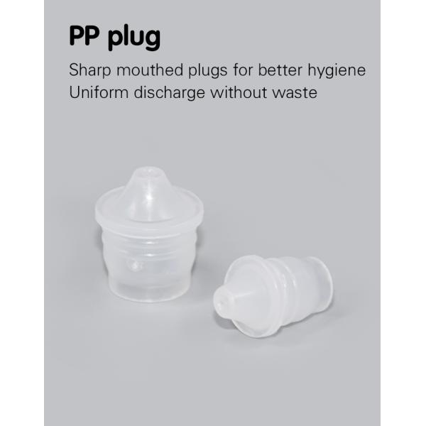 30ml / 50ml PE Cor e Logotipo Personalizados Forma Quadrada Creme Solar Creme para Mãos Loção Botelha UKL33D