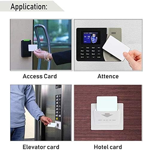 Customized RFID 125KHZ T5577 EM4305 13.56MHZ Rewritable Composite Key Cards Key Chip Frequency