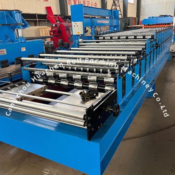 1250mm Width Galvanized Sheet Roll Forming Machine with 5.5kw Power for Tile Steel Making