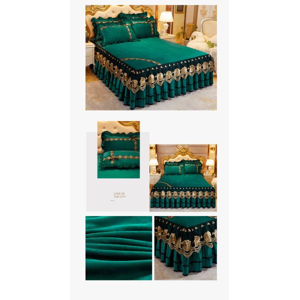 Luxury Embroidery Label Удобный свадебный одеял с хлопковым наполнителем