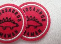 Façonnez les corrections faites sur commande d'habillement/corrections brodées de silicone
