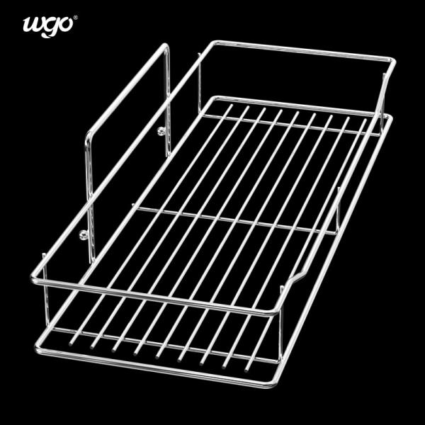 Bathroom Accessories Stainless Steel Shower Caddies Self Adhesive Mounted