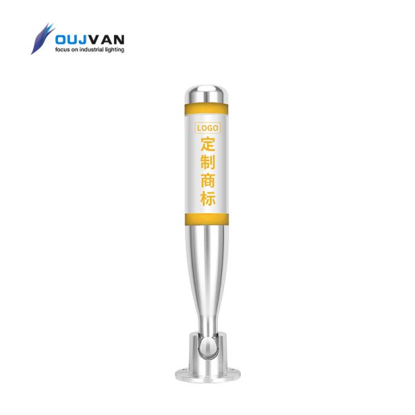 Flujo luminoso 400lm Luz de advertencia de torre Luces de pila LED para equipos pesados con garantía de aluminio