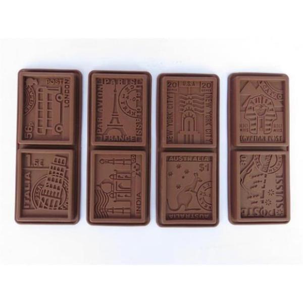 Stamp shaped silicone mold chocolate ice cube mold SB-100
