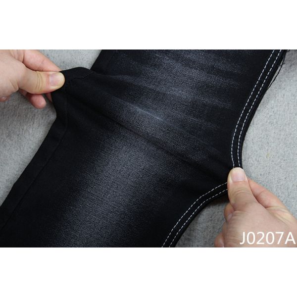 10oz Super Stretch Black Denim Skinny Jeans Fabric Manufacture Jean Denim Fabric
