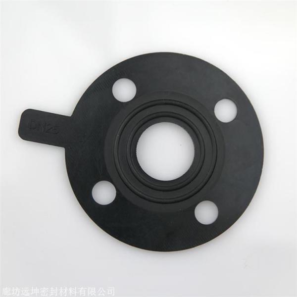 Various Sizes Rubber Flange Gasket With Excellent Acid Resistance And 300% Elongation