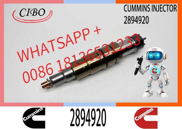 Injecteur de carburant diesel 2086663 1933613 1881565 2894920. Compatible