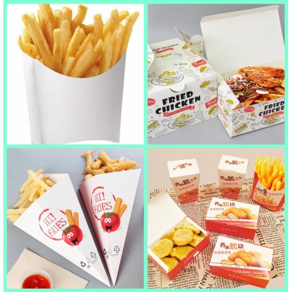 255g Greaseproof Paper Board For Fired Food Boxes 720 x 1020mm High Stiffness