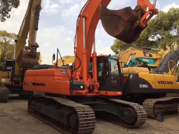 Máquina escavadora da esteira rolante de DX350 Doosan