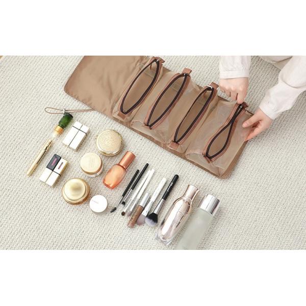 Brushes Lipstick Storage Cosmetic Bag Organizer Travel Nylon Mesh Toiletry Bag