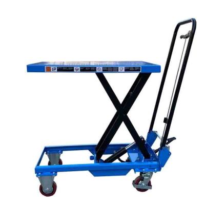 150kg Scissor a plataforma móvel manual 32.68inx19.69in Max Height da tabela de elevador 56.30in