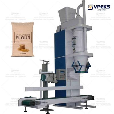 Double Weighing System Semi Automatic Packing Machine VPK-SC50 With 4KW Power