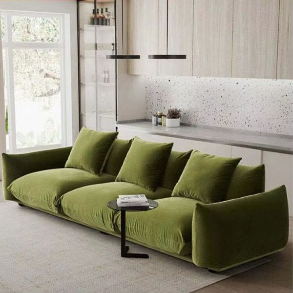 Mail Packing Y Fabric 3 Seater Living Room Sofa Italian Minimalism Design Furniture Marenco Style Elegant Comfortable
