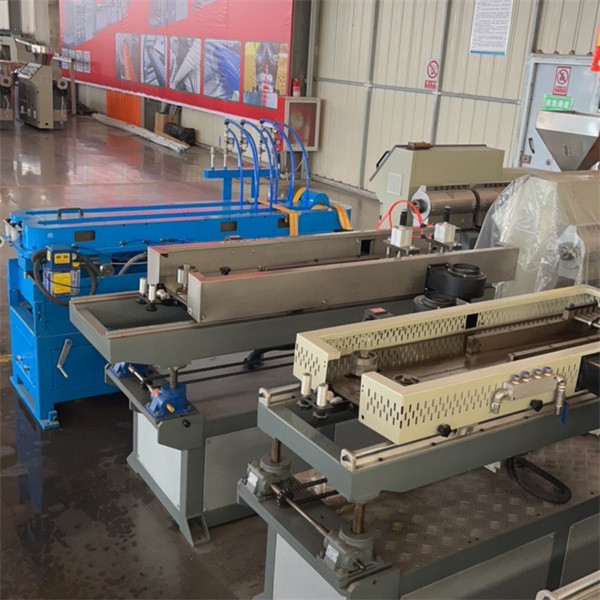 PVC Single Wall Corrugated Pipe Making Machine / Automatic Flexible Conduit Production Line / High-Performance Plastic Extruder Plant