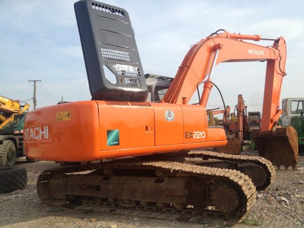                  Hitachi Hydraulic Excavator Ex220on Sale, Used 22 Ton Crawler Digger Hitachi Ex220 Ex200 Zx200 Zx240 with 18 Meters Long Reach Boom on Sale.             