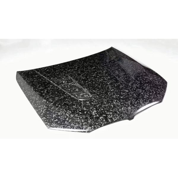 Para el BMW de la Serie 5 G30 G38 F90 Cobertura de la máquina de fibra de carbono G30 G38 F90 Cobertura de la escotilla del motor de fibra de carbono seca