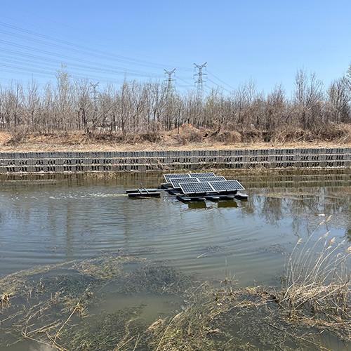 Aérateur de bassin flottant solaire écologique pour poissons, alimenté par l'énergie solaire