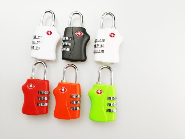 Fashion TSA Combination Padlock Authorised PC 3 Digit Combination Lock