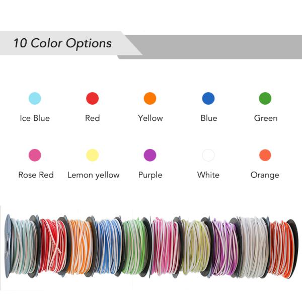 Прокладка СИД желтого силикона 6mm неоновая для украшения