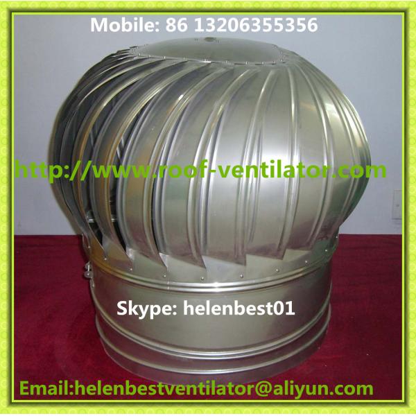 no power roof turbo ventilator for warehouse Aluminum