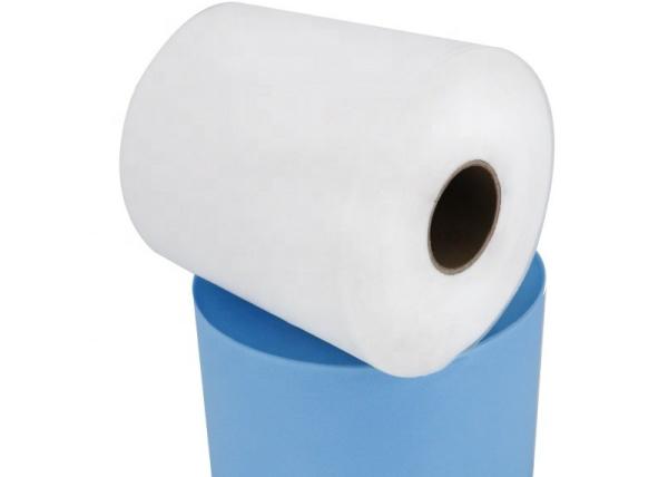 Tela de tecelagem não 15GSM-25GSM dos SS/SSS Spunbond para a matéria prima dos guardanapo sanitários
