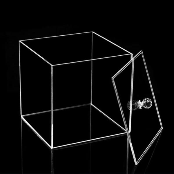 磁石蓋付きカスタムディスプレイケース 閉じる保護ケース付きアクリルブースターボックス