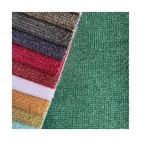 Chenille Linen Sofa Fabric Anti Pill Abrasion Resistant With Weave Style