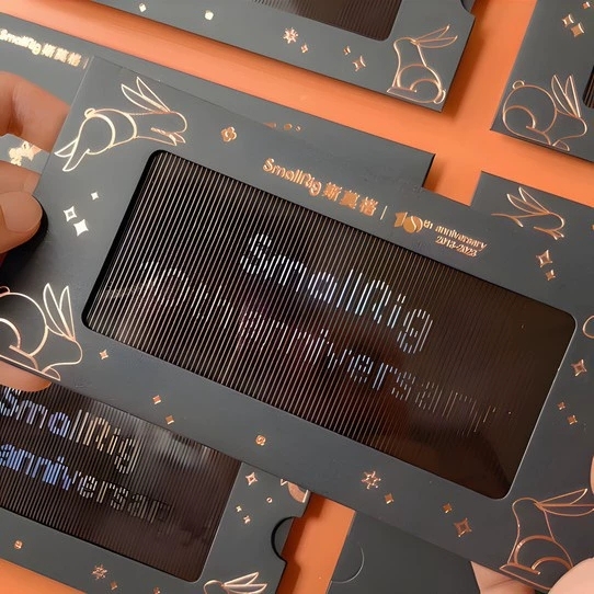 Interactive Lenticular Animation Cards With Sliding Sleeve For Corporate Gifting