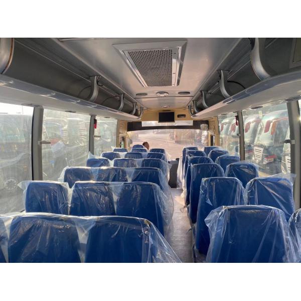 Used 65 Seater ZK6121 12m Coach Bus with 8.4L Displacement and Left Side Steering Wheel