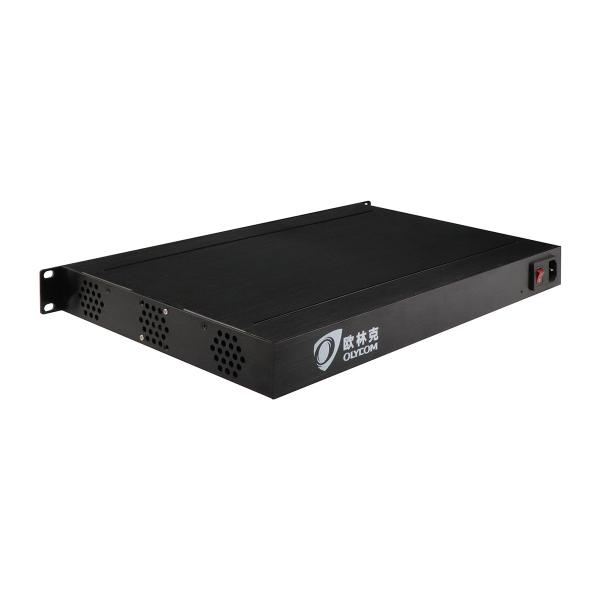 12SFP a fibra 12UTP move a cremalheira controlada industrial do interruptor 1U dos ethernet