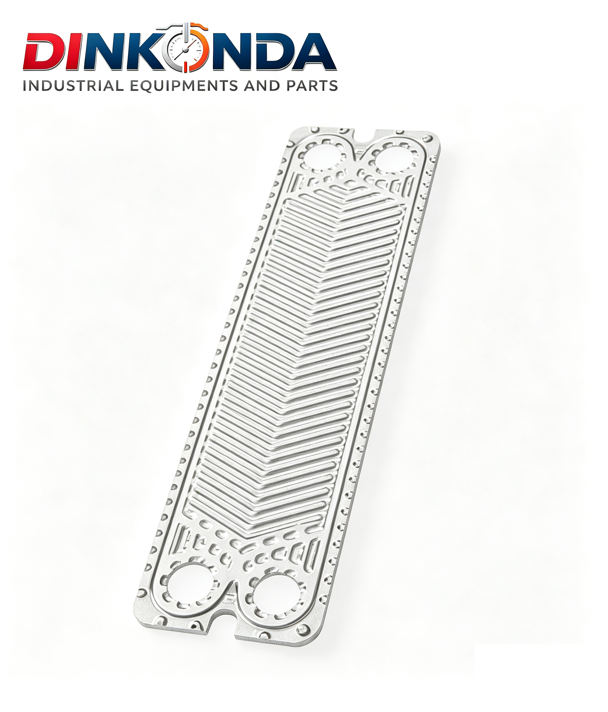 DINKONDA GLOBAL Power Plants Special SUS304/316L, 2205/2507 Dual Phase Steel, TA1 Material GEA Kelvion NT100T Plate Heat Exchanger Domestic Replacement Plate