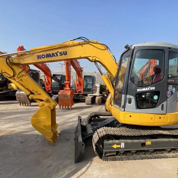 Komatsu PC78-6 Used Track Excavator Second Hand Earth Moving Machinery 7.8Ton