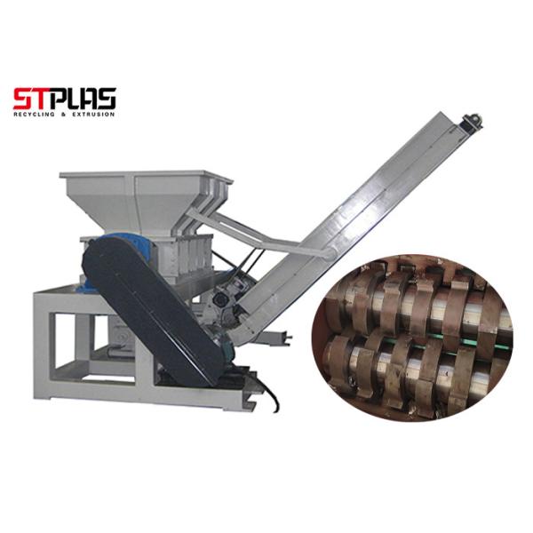 Шредер бутылки малошумной машины шредера лезвий Д2 пластиковой двухвальный пластиковый