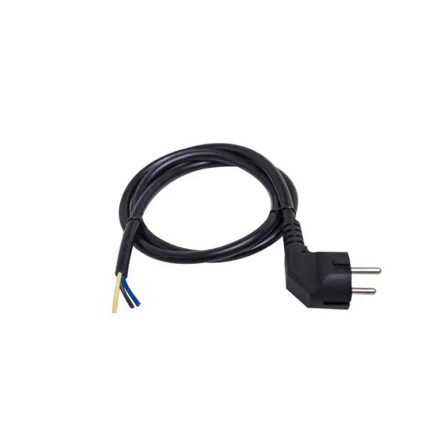 XianDa vde extension european ac 16a 250v Flat eu swiss laptop 90 degree power cord italy 320 Electric For Macbook Pro