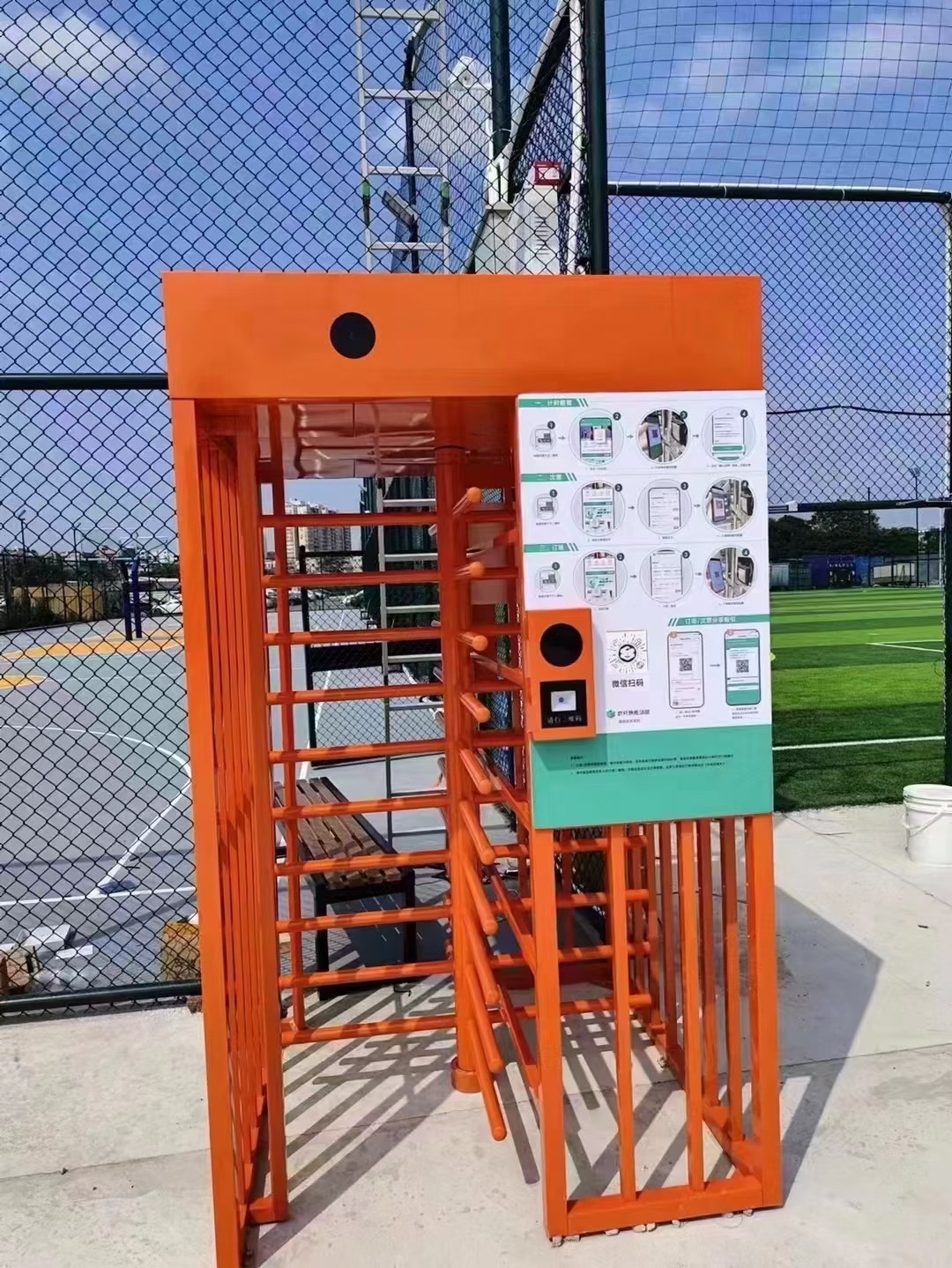 Factory Full Height Turnstile  Rainproof And Sunproof Design