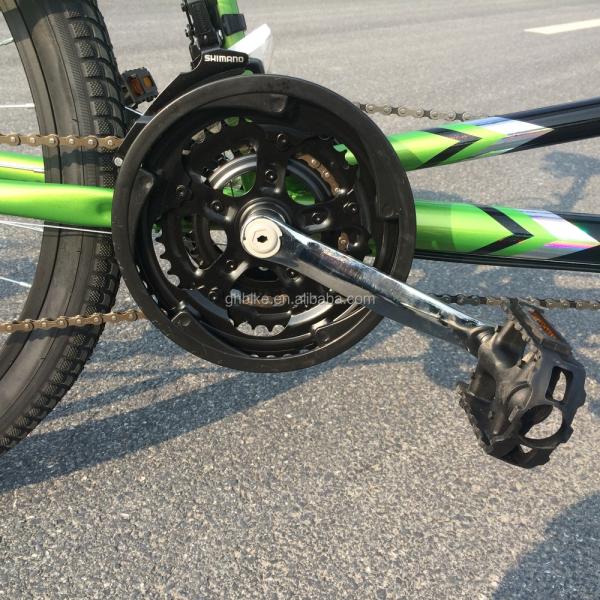 Aluminium Alloy Rim 26 Inch Tandem Bike Bicycle with Front Disc Brake and Rear V Brake
