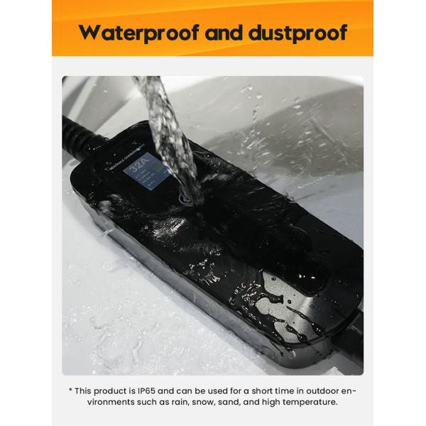 Electric Vehicle Car Charger EV Type 2 7KW Current 32A Portable CEE Plug 220V