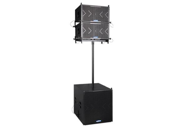 powered 18 inch active professional stage  line array speaker LA118E(active)