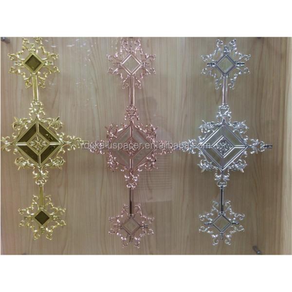 House Interior ABS Upvc Georgian Glazing Bars In Double Glazing Window And Door