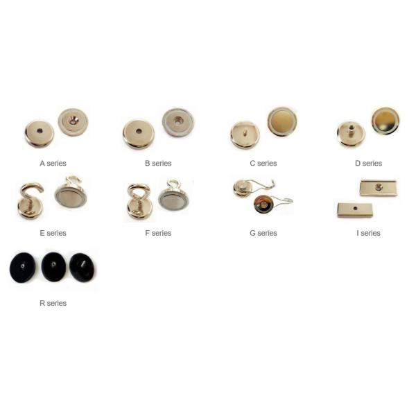 Powerful Rubber Coated Magnet Neodymium Pot Magnet With External Thread For Sale