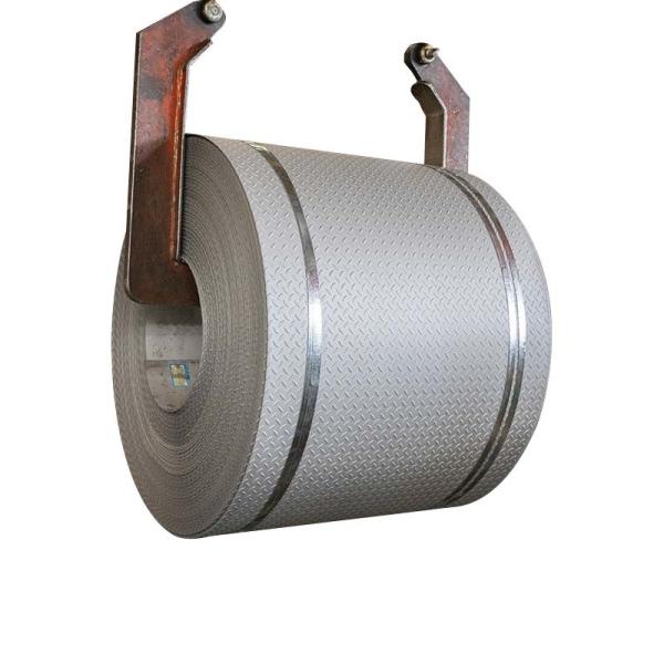 Checkered Stainless Steel Coil Non-Slip