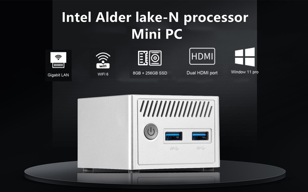 Облегченное мини C.P.U. N N100 озера ольшаник Intel настольного компьютера