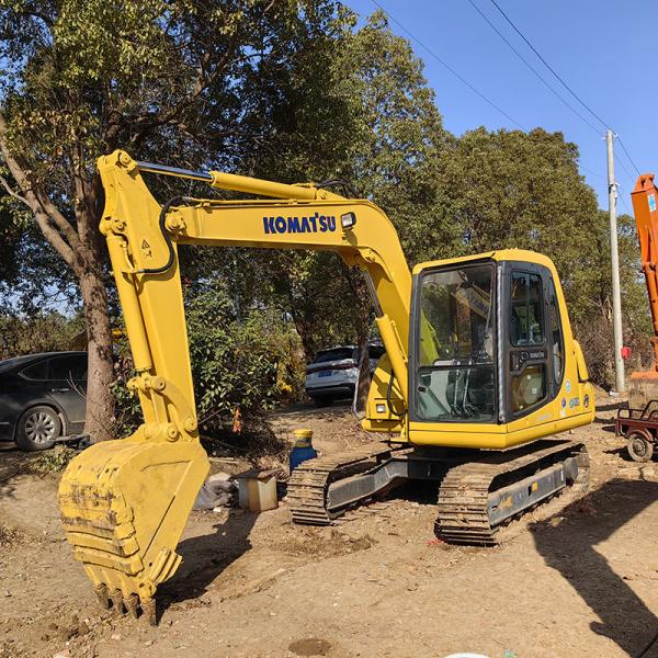 Équipement de déménagement de terre d'occasion japonais Pc60-7 Komatsu Mini Excavator 40Kw