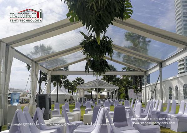 Transparent PVC Roof Cover Outdoor Party Tent Marquee For Conference