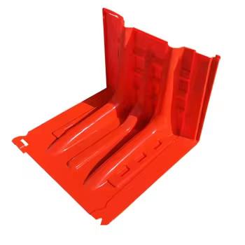 L Shape ABS Portable Movable Flood Barrier Water Diversion Barriers Flood Defence For Garage Subway Flood Risk Control