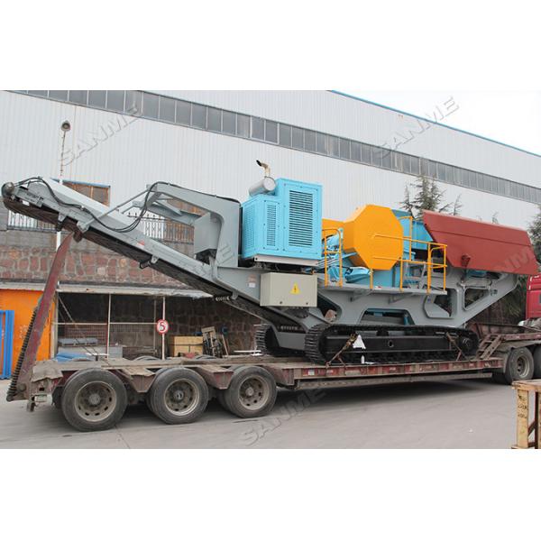 Кормить 2100mm грубую гидравлическую дробилку челюсти 80t/H для карьера