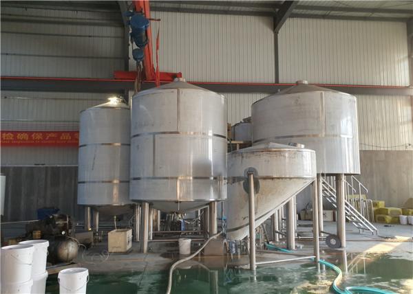 SUS 304 5000L Large Scale Brewery Equipment For Industry Beer Producing