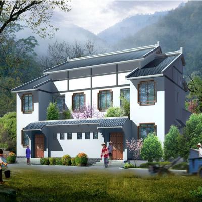 Casa de aço clara moderna da casa pré-fabricada/casas claras da armação de aço para o apartamento