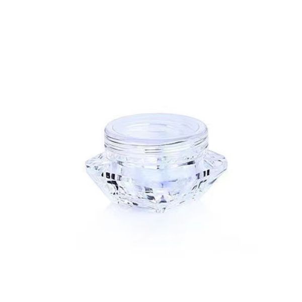 3g 5g Small Capacity Colorful PS Plastic Cream Jar Skin Serum Eye Cream Sample Container